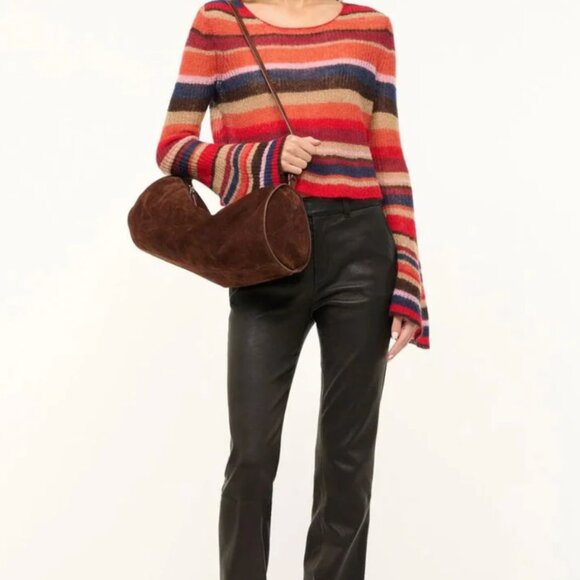 STAUD Handbags - STAUD Taru Handbag - Mahogany